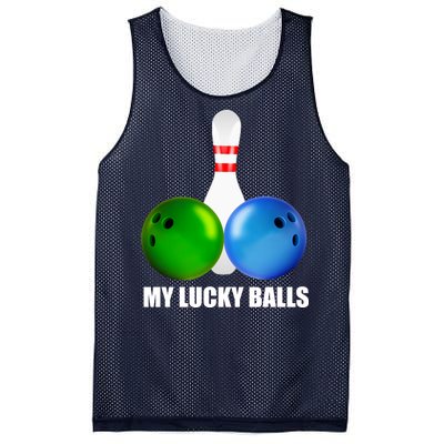 My Lucky Balls Mesh Reversible Basketball Jersey Tank