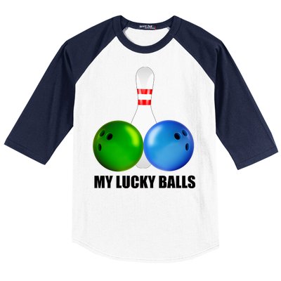 My Lucky Balls Baseball Sleeve Shirt