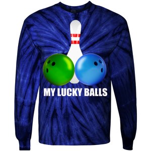 My Lucky Balls Tie-Dye Long Sleeve Shirt