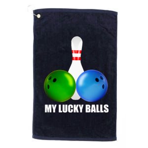 My Lucky Balls Platinum Collection Golf Towel