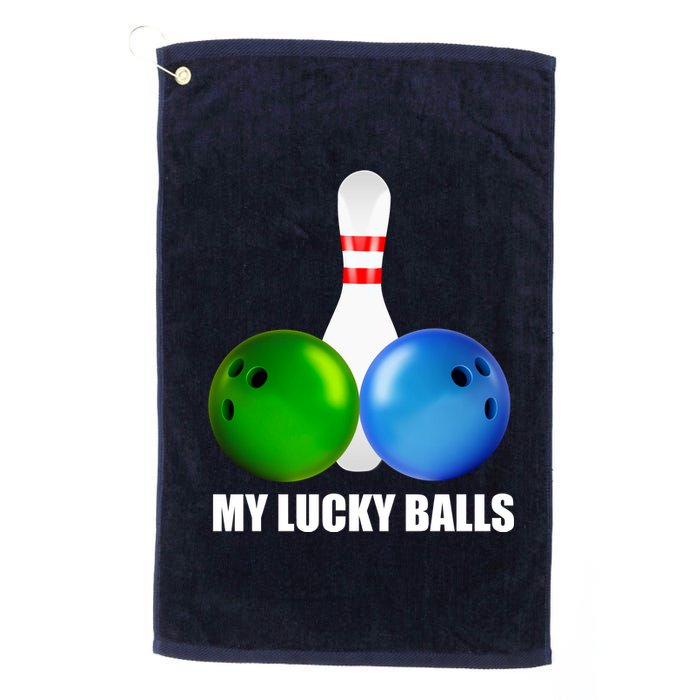 My Lucky Balls Platinum Collection Golf Towel