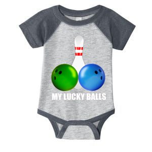 My Lucky Balls Infant Baby Jersey Bodysuit