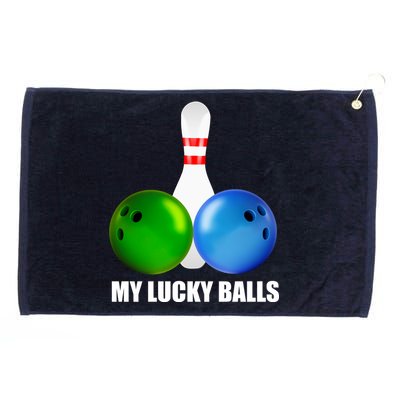 My Lucky Balls Grommeted Golf Towel