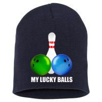 My Lucky Balls Short Acrylic Beanie