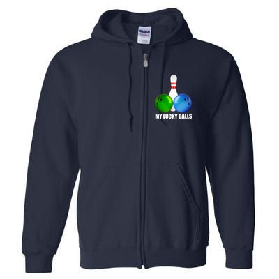My Lucky Balls Full Zip Hoodie