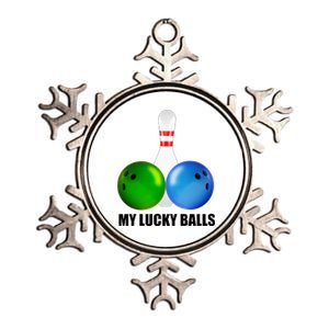 My Lucky Balls Metallic Star Ornament