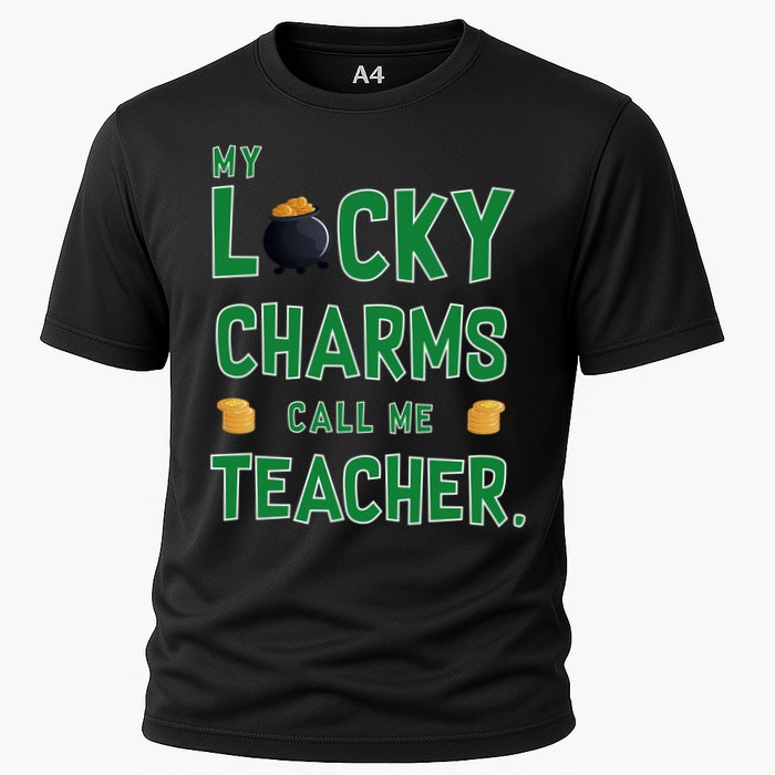 My Lucky Charms Call Me Teacher Cooling Performance Crew T-Shirt
