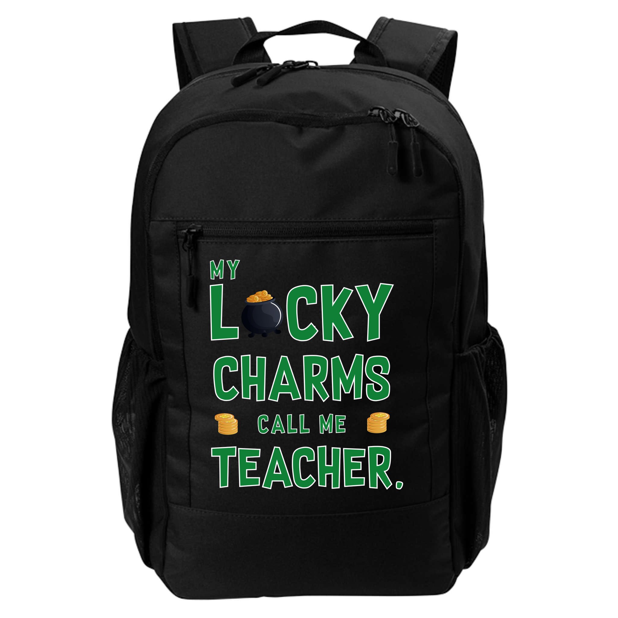 My Lucky Charms Call Me Teacher Backpack