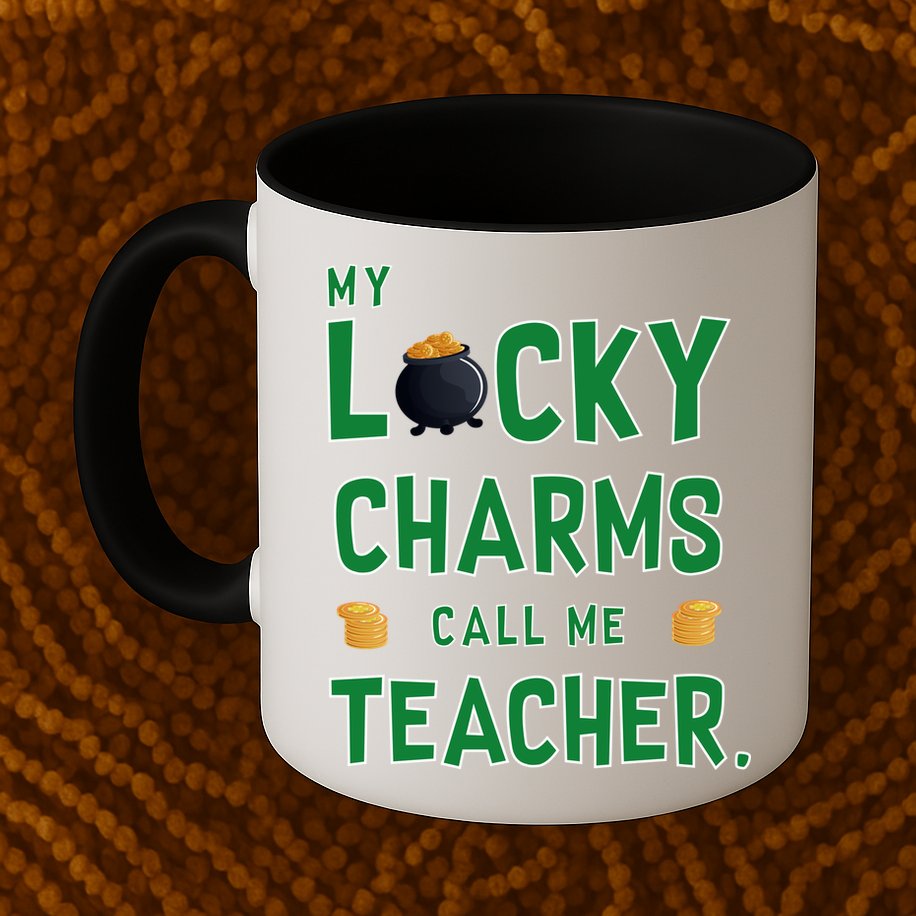 My Lucky Charms Call Me Teacher Mug