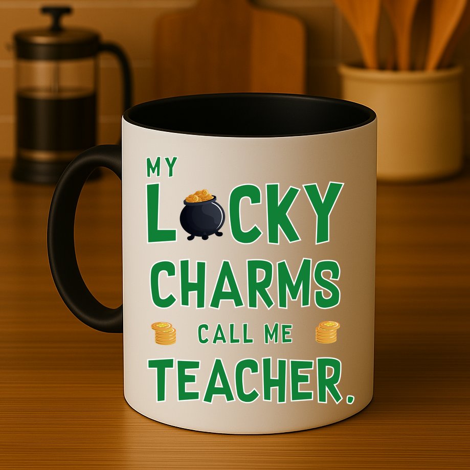 My Lucky Charms Call Me Teacher Mug