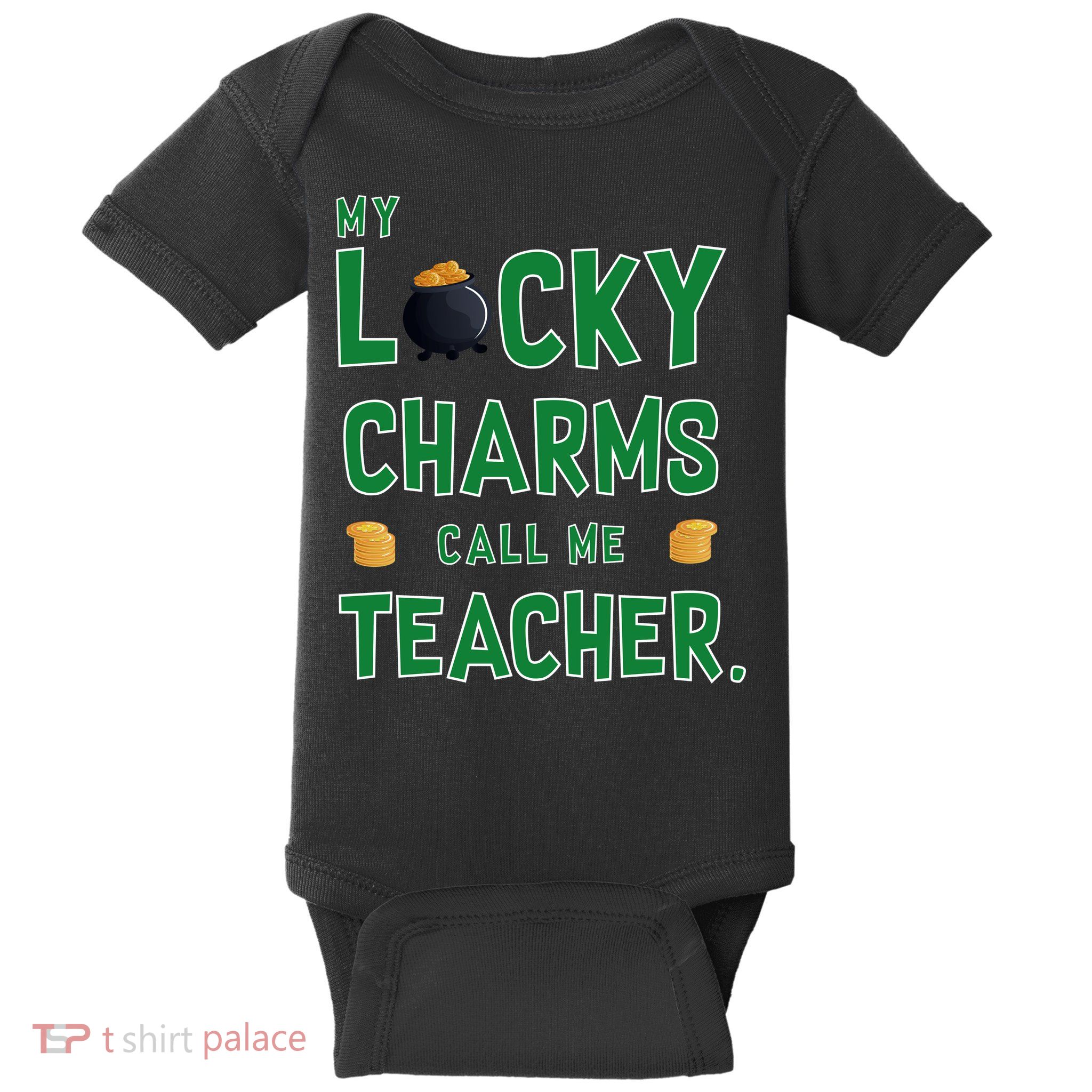 My Lucky Charms Call Me Teacher Baby Bodysuit