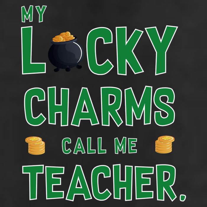 My Lucky Charms Call Me Teacher Golf Towel