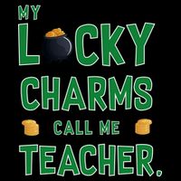 My Lucky Charms Call Me Teacher Visor