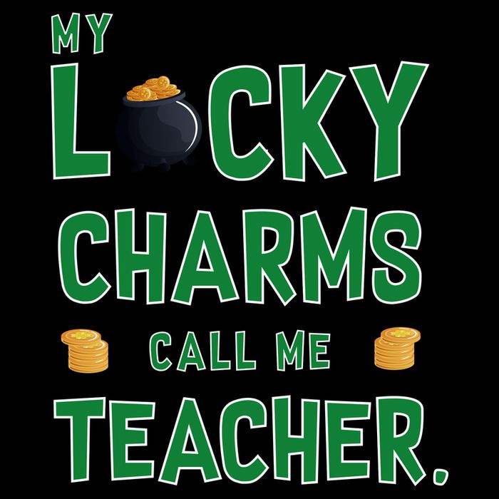 My Lucky Charms Call Me Teacher Visor