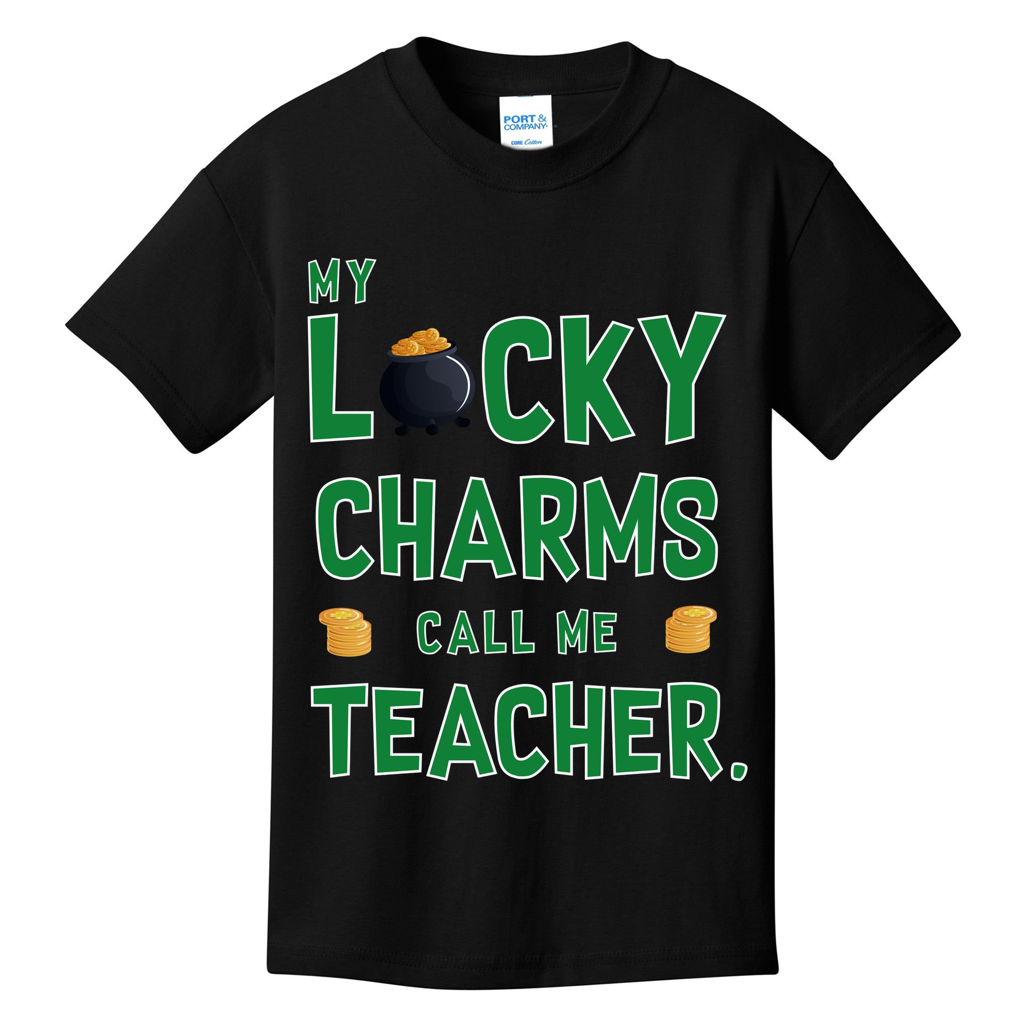 My Lucky Charms Call Me Teacher Kids T-Shirt