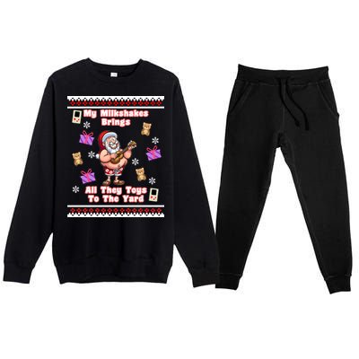 My Milkshakes Brings All The Toys To The Yard Premium Crewneck Sweatsuit Set