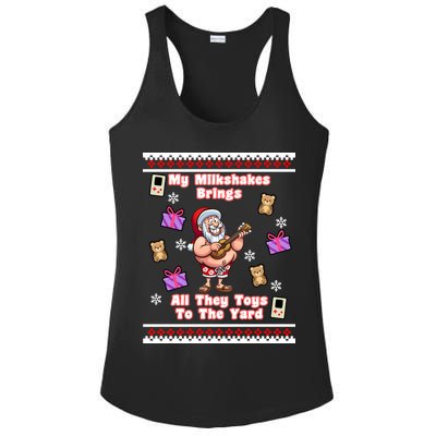 My Milkshakes Brings All The Toys To The Yard Ladies PosiCharge Competitor Racerback Tank