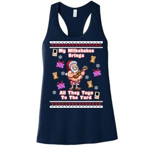 My Milkshakes Brings All The Toys To The Yard Women's Racerback Tank