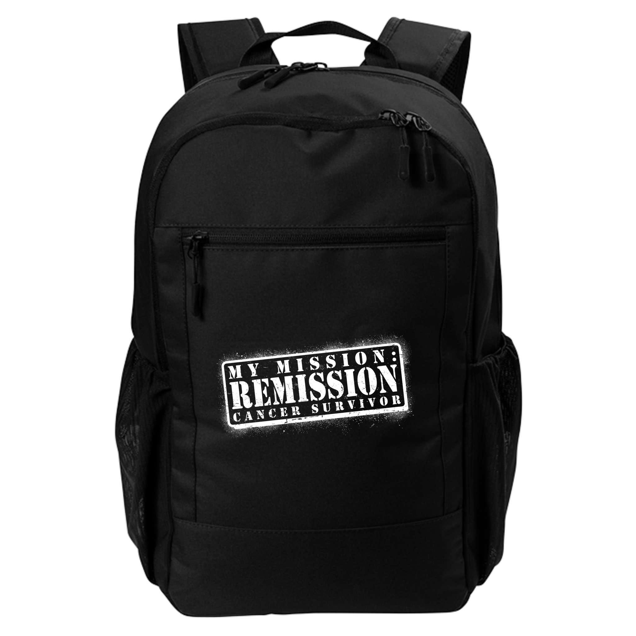 My Mission Remission Cancer Survivor Stamp Backpack