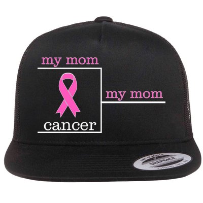 My Mom Cancer Bracket Flatbill Hat