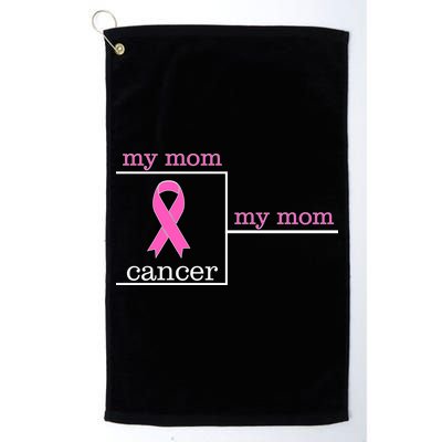 My Mom Cancer Bracket Golf Towel
