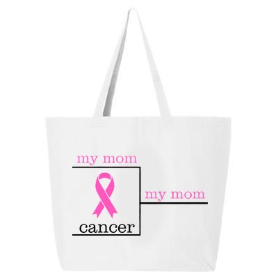 My Mom Cancer Bracket 25L Jumbo Tote