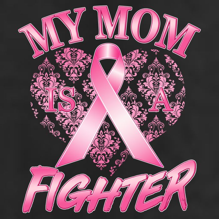 My Mom Is A Fighter Breast Cancer Awareness Trucker Hat