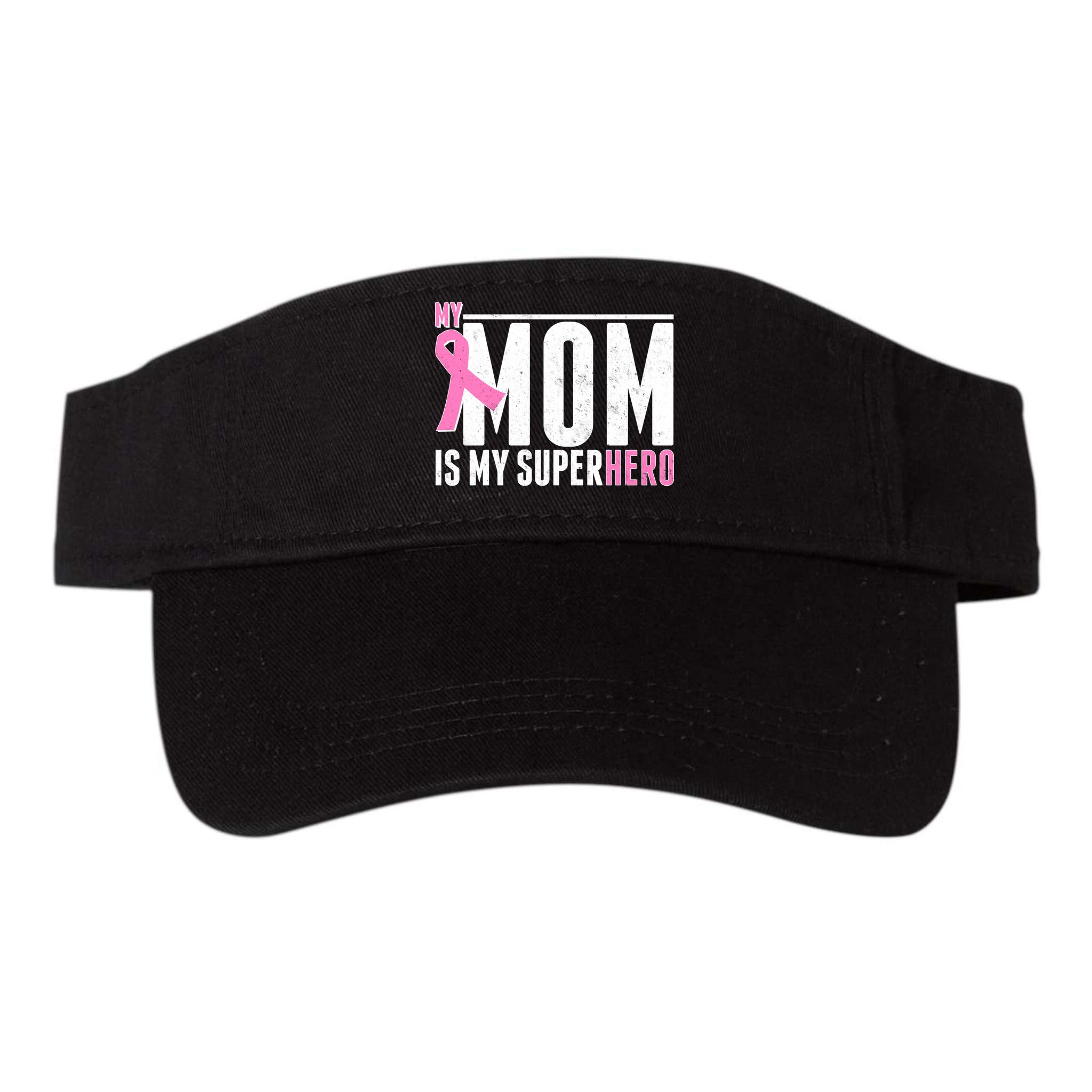 My Mom Is My Superhero Breast Cancer Visor