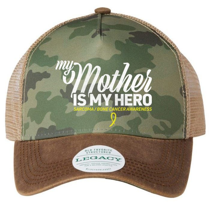 My Mother Is My Hero Sarcoma Awareness Legacy Tie Dye Trucker Hat