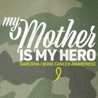 My Mother Is My Hero Sarcoma Awareness Legacy Tie Dye Trucker Hat