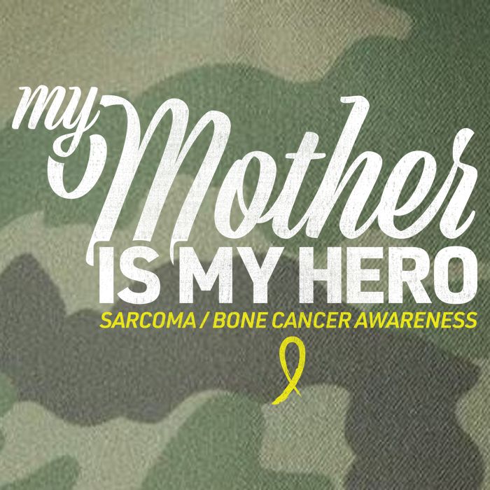 My Mother Is My Hero Sarcoma Awareness Legacy Tie Dye Trucker Hat