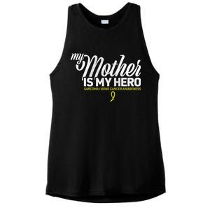 My Mother Is My Hero Sarcoma Awareness Ladies PosiCharge Tri-Blend Wicking Tank