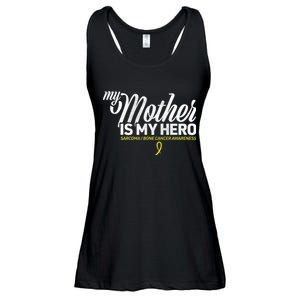 My Mother Is My Hero Sarcoma Awareness Ladies Essential Flowy Tank