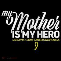 My Mother Is My Hero Sarcoma Awareness Flatbill Hat