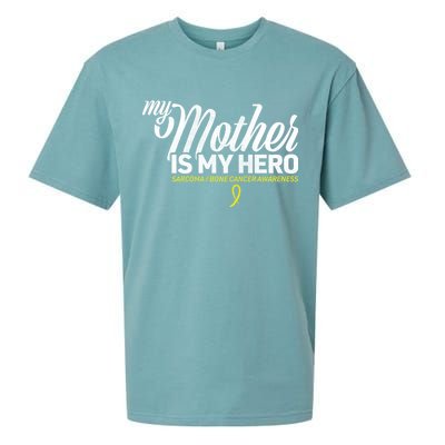 My Mother Is My Hero Sarcoma Awareness Sueded Cloud Jersey T-Shirt