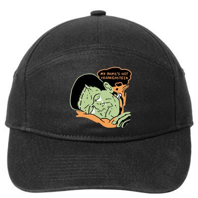 My Name Is Not Frankenstein 7-Panel Snapback Hat