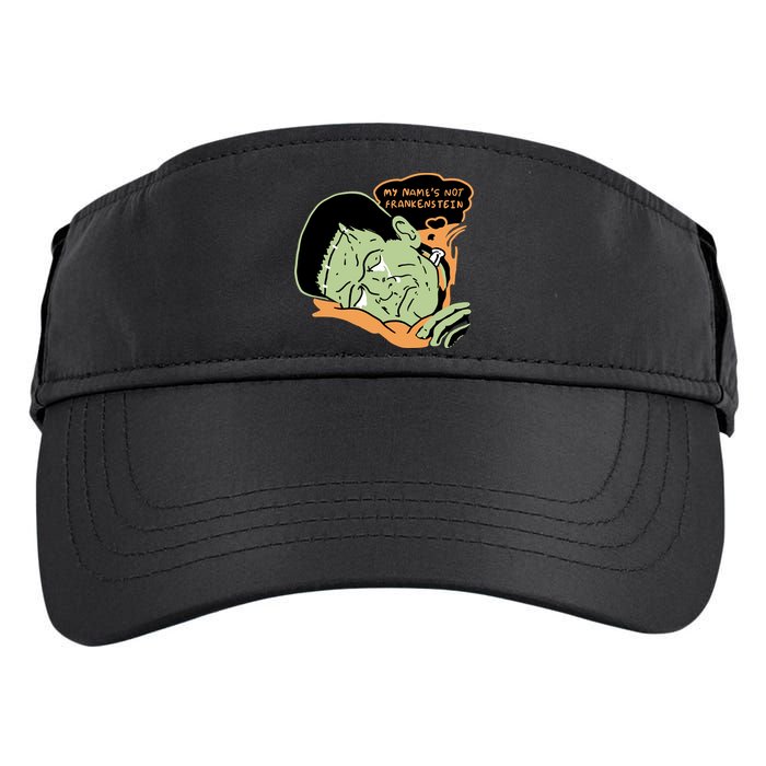 My Name Is Not Frankenstein Adult Drive Performance Visor