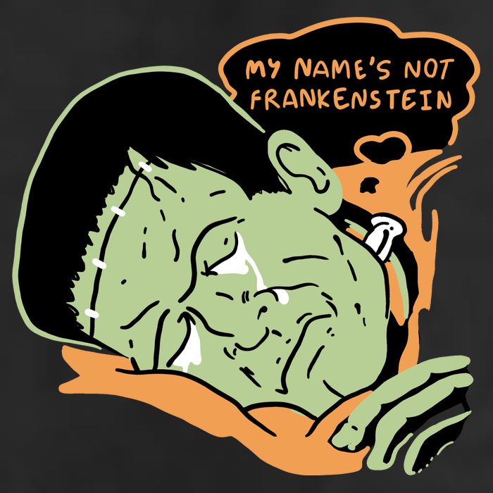 My Name Is Not Frankenstein 25L Jumbo Tote