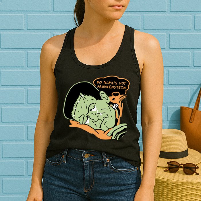 My Name Is Not Frankenstein Womens Tank Top