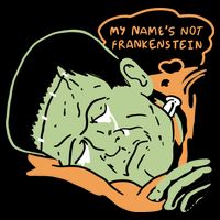 My Name Is Not Frankenstein Baby Bodysuit