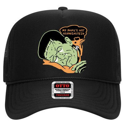 My Name Is Not Frankenstein Trucker Hat