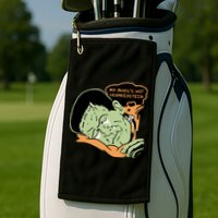 My Name Is Not Frankenstein Golf Towel