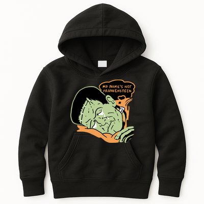 My Name Is Not Frankenstein Kids Hoodie