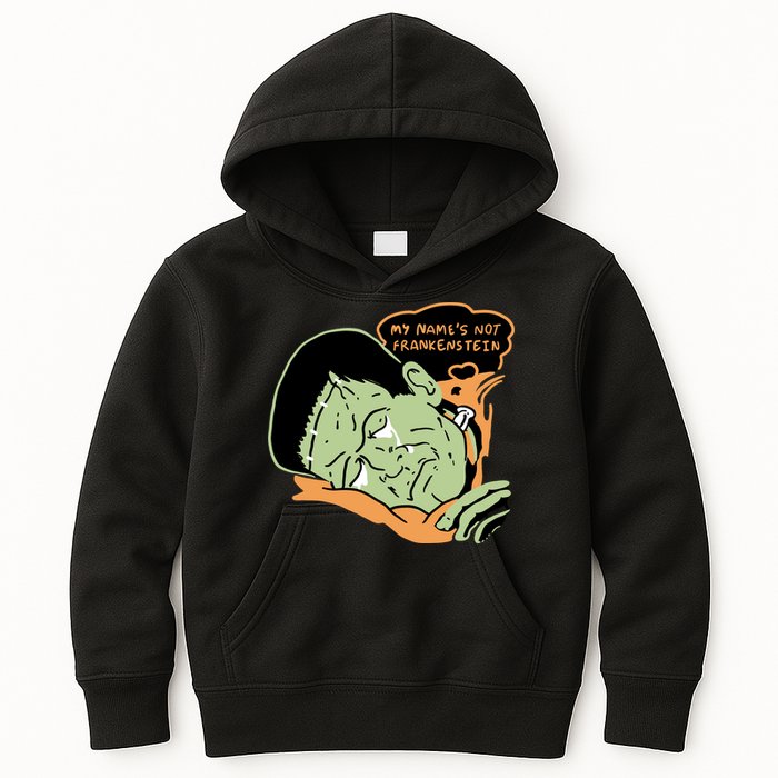 My Name Is Not Frankenstein Kids Hoodie