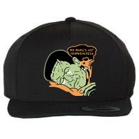 My Name Is Not Frankenstein Wool Snapback Cap