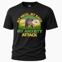 My Neck My Back My Anxiety Attack Vintage Opossum Performance Shirt