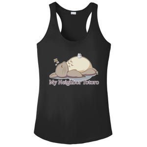 My Neighbor Totoro Sleepign Ladies PosiCharge Competitor Racerback Tank