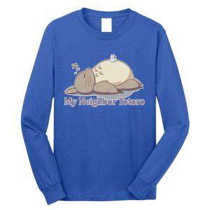 My Neighbor Totoro Sleepign Long Sleeve Shirt