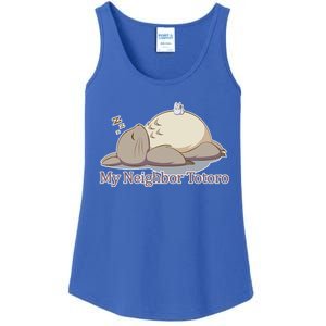 My Neighbor Totoro Sleepign Ladies Essential Tank