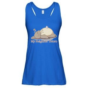 My Neighbor Totoro Sleepign Ladies Essential Flowy Tank